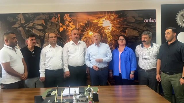 CHP'li Çakırözer, grevleri ertelenen Kırka ETİ Maden emekçilerini ziyaret etti
