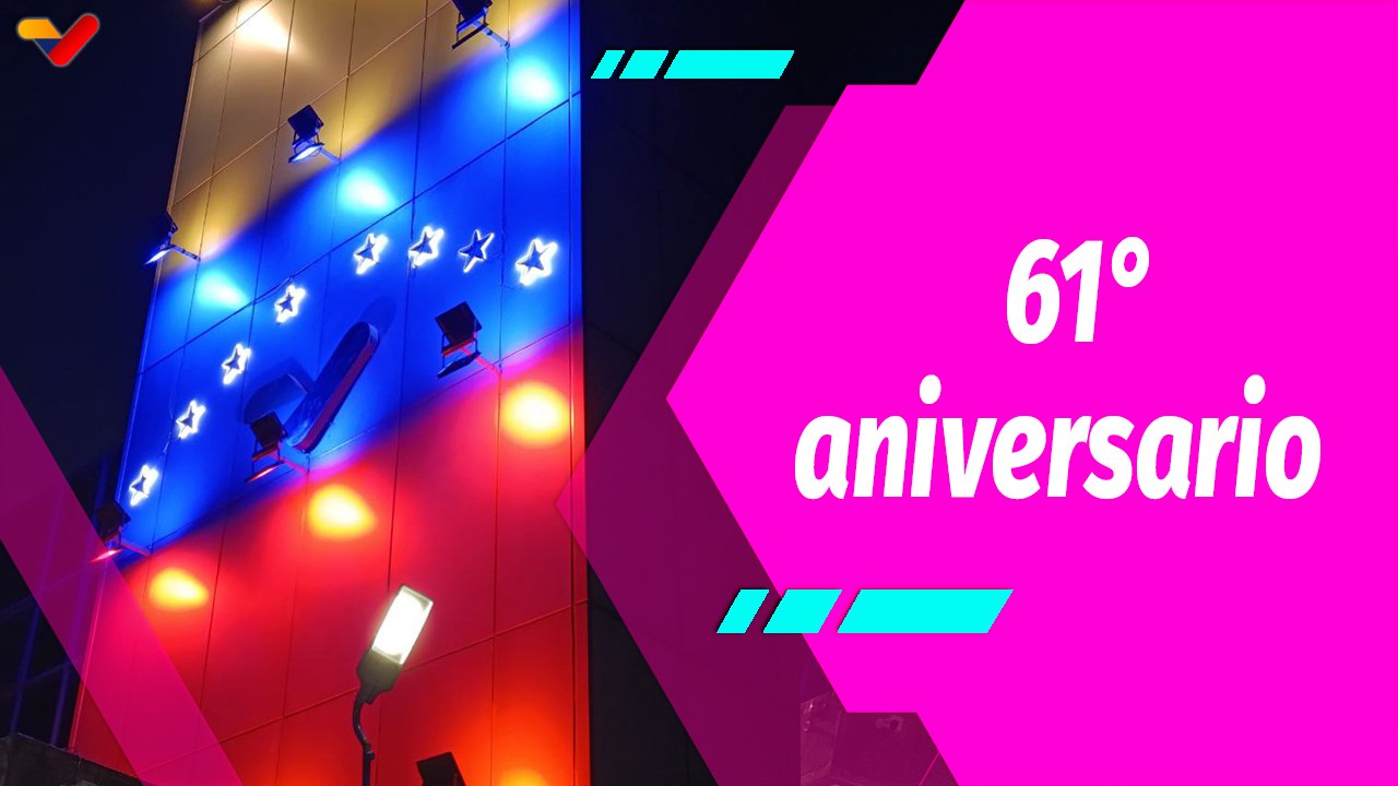 Buena Vibra | Celebramos con orgullo el 61° aniversario de nuestra casa Venezolana de Televisión