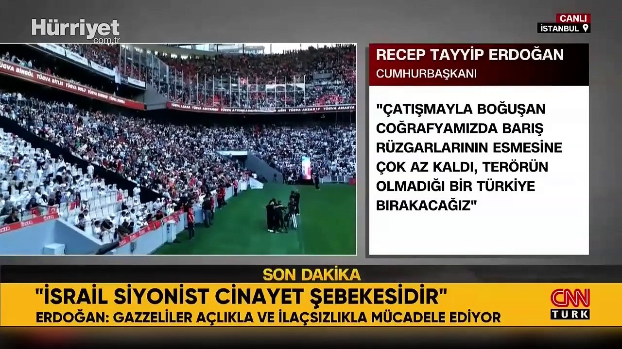 Cumhurbaşkanı Erdoğan'dan muhalefete 'Gazze' tepkisi