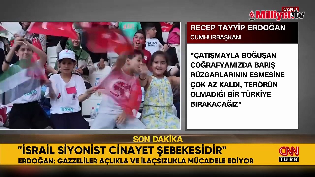 Cumhurbaşkanı Erdoğan: Filistin halkının Tayyip Erdoğan sevgisini söküp atamayacaksınız
