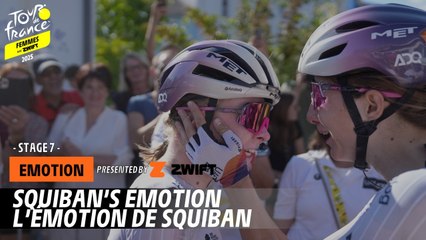 Winner's emotion - Stage 7 - Tour de France Femmes avec Zwift 2025