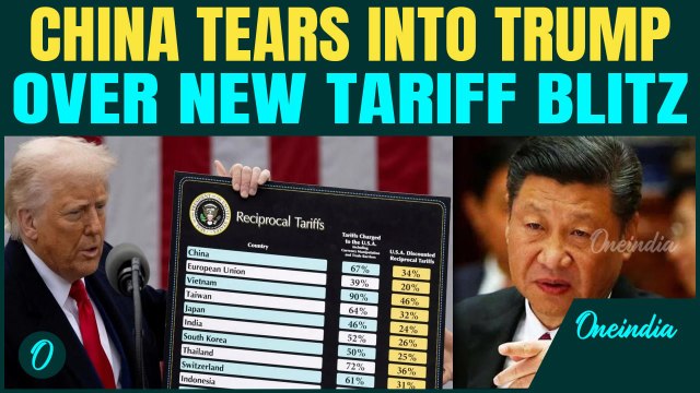 China BLASTS Trump’s Tariff Shockwave On 69 Countries; BLASTS US For 'Starting War No One Wins'