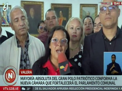 Trujillo | GPP conforma la Cámara Municipal del mcpio. Valera para fortalecer Parlamento Comunal