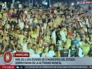 Zulia | Jóvenes disfrutaron al ritmo de la música en la Ruta Live Bachiller 2025