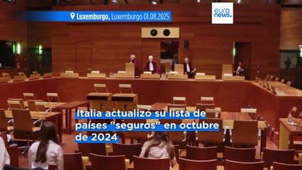 El Tribunal de la UE reprende a Italia por el traslado de inmigrantes a Albania