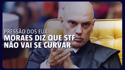 Moraes ignora sanções dos EUA e diz que STF não cede a pressões estrangeiras