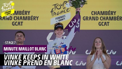 Liv White Jersey Minute - Stage 7 - Tour de France Femmes avec Zwift 2025