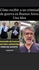 La propuesta de Martín Gak para recibir a Netanyahu en Buenos Aires