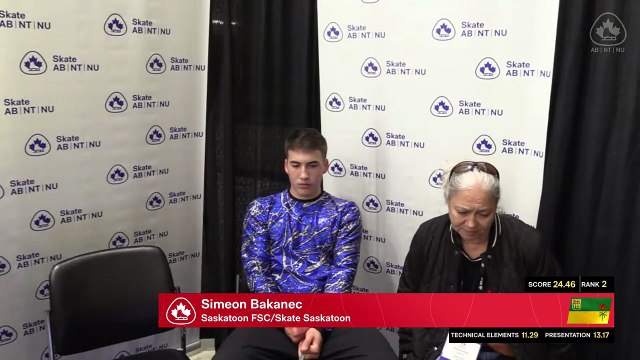 Novice Men Short Program - 2025 Wild Rose Invitational