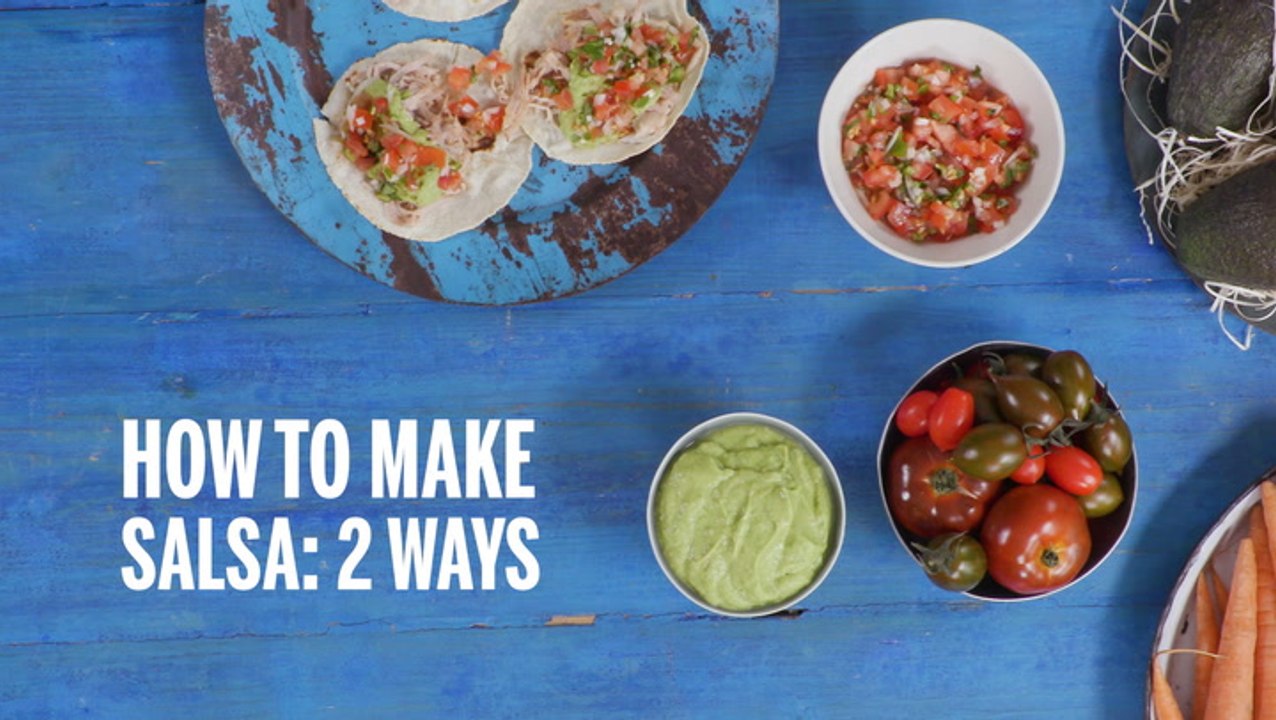 Pico De Gallo & Salsa Verde | Recipe