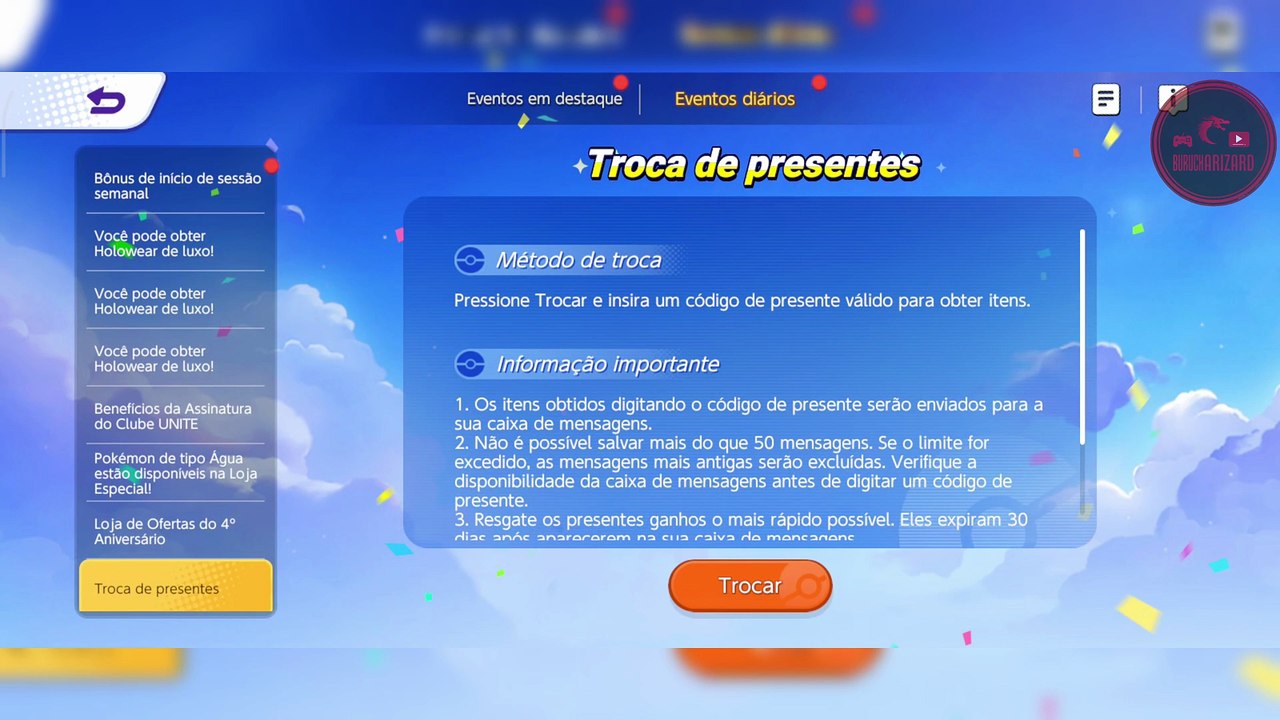 🎁2 NOVOS CÓDIGOS DE PRESENTE DO POKÉMON UNITE🎁