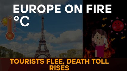Europe on Fire: Tourists Flee Beaches as Wildfires Rage Across the Continent