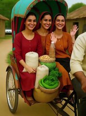 Making samosa by tiny womens