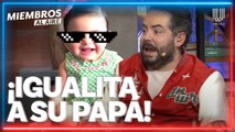 ¡Ya es toda una Derbez! José Eduardo revela que su hija ya se pedorrea como él