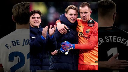 🧤 Frenkie de Jong lo tiene claro: Ter Stegen debe seguir siendo el capitán del Barça 🔵🔴