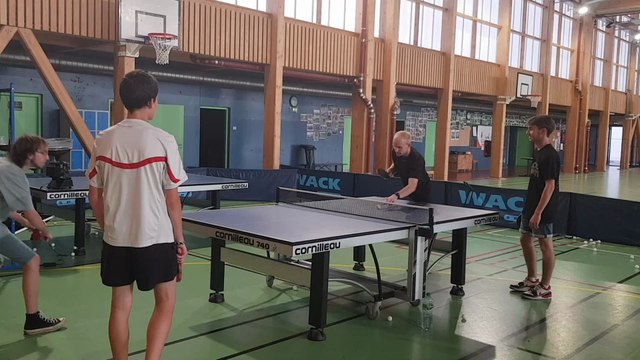 Entraînement de Tennis de Table à Nogent le 18/07/25 - Les pongistes de l'ASNTT