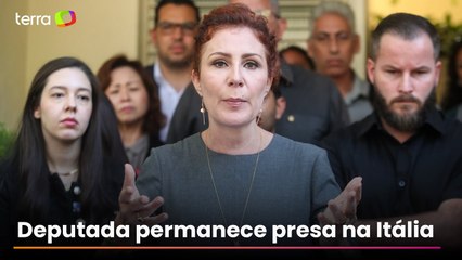 Justiça italiana mantém prisão de Carla Zambelli em Roma