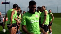 Gérone - Bizutage, entraînement et bain de foule : les premiers pas de Lemar