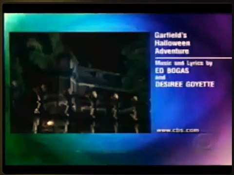 Garfield's Halloween Adventure CBS Split Screen Credits