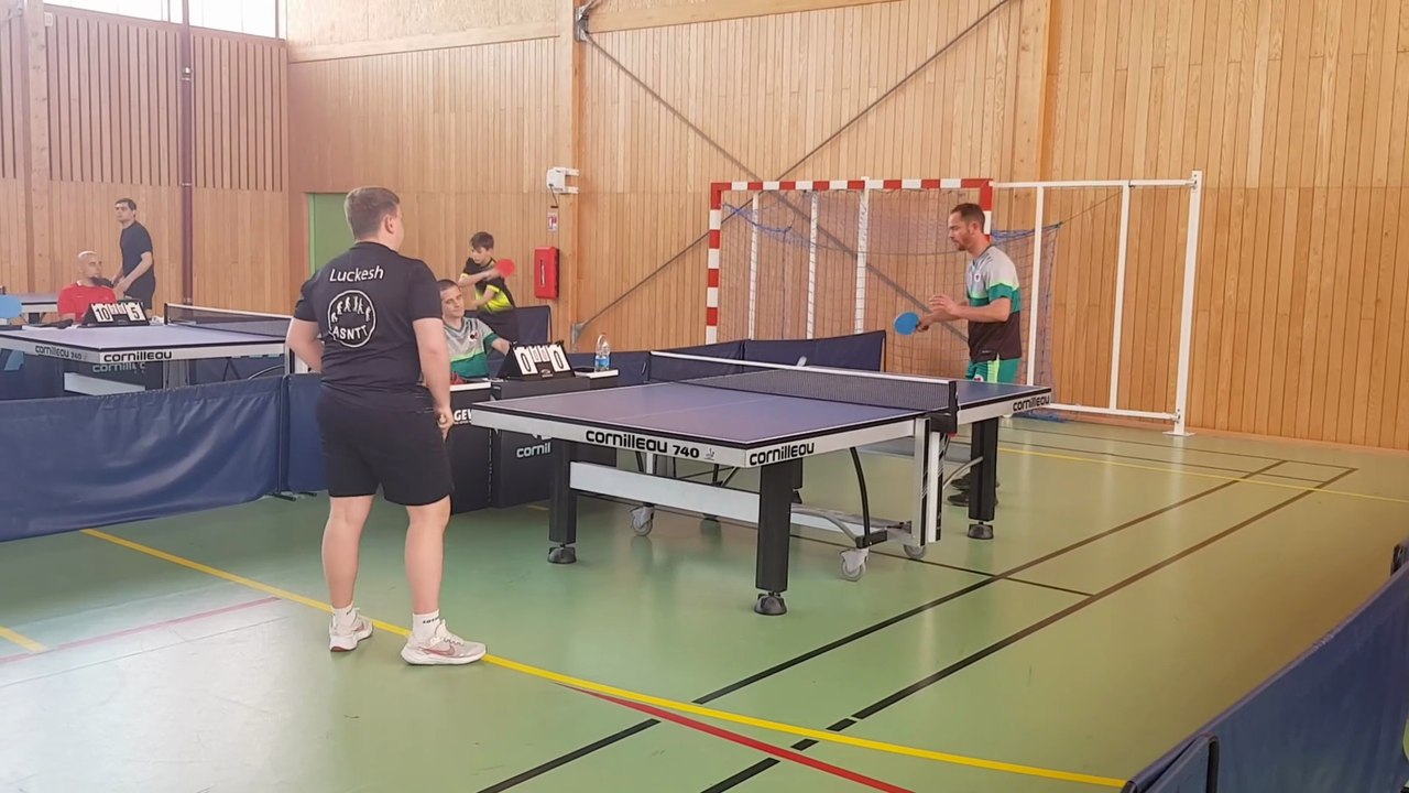 Championnats de Tennis de Table à Nogent le 03/05/25 - Phase 2 - Nogent 1 vs Chalindrey CS 3