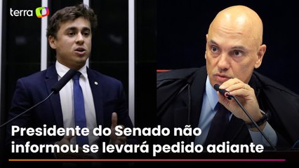 Nikolas Ferreira anuncia petição nas redes pelo impeachment de Moraes