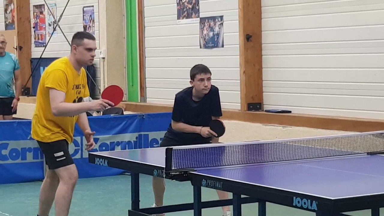 Championnats de Tennis de Table à Chaumont le 16/05/25 - Phase 2 - Nogent 2 vs Chaumont ECAC 4