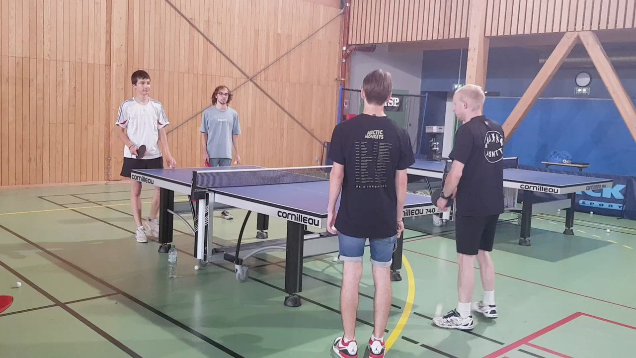 Entraînement de Tennis de Table à Nogent le 18/07/25 - Les pongistes de l'ASNTT