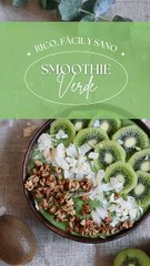 ¡Prepara tu cuerpo y tu alma con este smoothie verde! ✨
