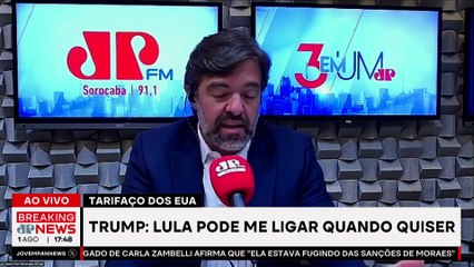 Trump: Lula pode ligar a qualquer momento