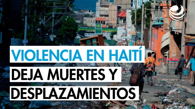 Violencia de pandillas deja más de 1,500 muertos y 1.3 millones de desplazados en Haití