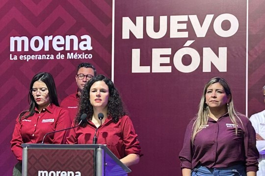 Luisa María Alcalde anuncia instalación de comités seccionales de Morena en Nuevo León