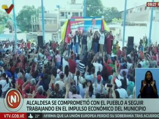 Alcaldesa Dayana Baéz es juramentada con el pueblo mirandino y promoviendo el impulso a la juventud