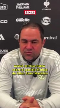 YA HABLÓ JARDINE! 🦅 En conferencia de prensa, el entrenador de las Águilas habló sobre la posible llegada de Allan Saint-Maximin al equipo de Coapa.