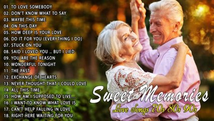 Golden Sweet Memories Love Songs 60s 70s 🔥  15