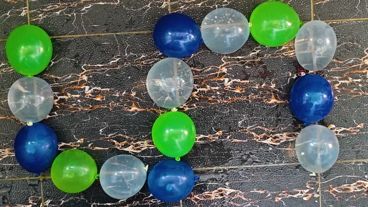 Beautiful Watermelon Mini Colorful Balloons and Orbeez Popping Reverse ASMR Satisfying Relaxing #Balloonsasmr #satisfying #BalloonPopping