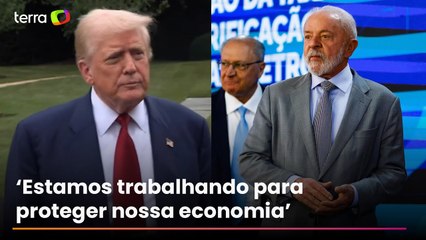‘Sempre estivemos abertos ao diálogo’, diz Lula após declaração de Trump