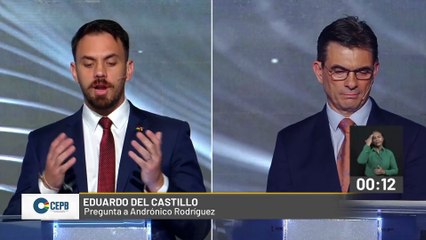 PREGUNTA DE EDUARDO DEL CASTILLO A ANDRÓNICO