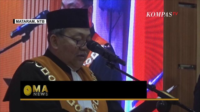 Momen Wisuda Purnabakti Ketua Pengadilan Tinggi Mataram | MA NEWS