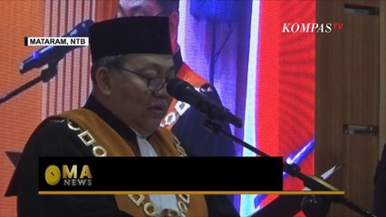 Momen Wisuda Purnabakti Ketua Pengadilan Tinggi Mataram | MA NEWS