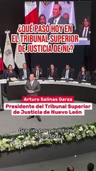 Tribunal Superior de Justicia de Nuevo León presenta informe 2024-2025 con énfasis en digitalización y acceso ciudadano