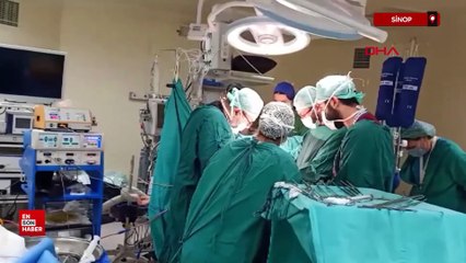 Sinop'ta beyin ölümü gerçekleşen genç kızın organları 3 kişiye umut oldu