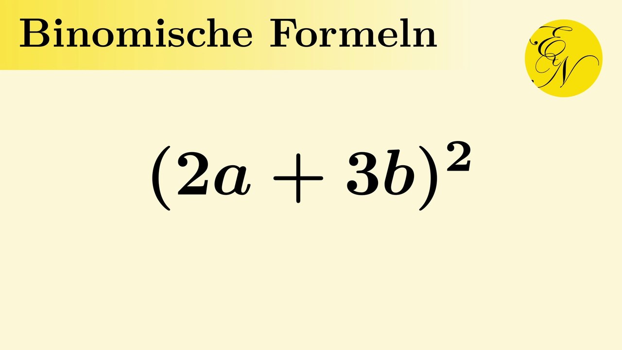 Binomische Formeln