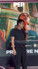 David Licauco drops by P77 premiere night | PEP Goes To