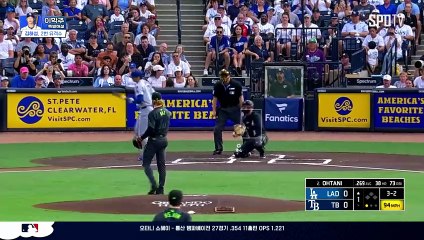 스포츠중계 빠른티비 [MLB] LA 다저스 vs 탬파베이 하이라이트 2025.08.02 (토) 0835
