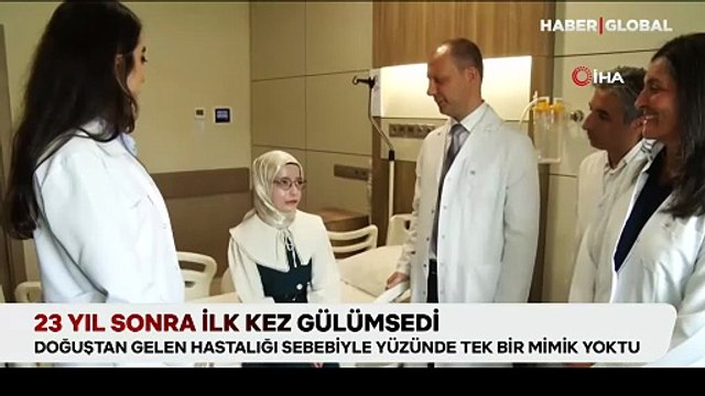 23 yıl sonra ilk kez gülümsedi: “Türkiye’de bir ilk”