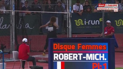 À 46 ans, Melina Robert-Michon sacrée championne de France de disque - Athlé - Championnats de France
