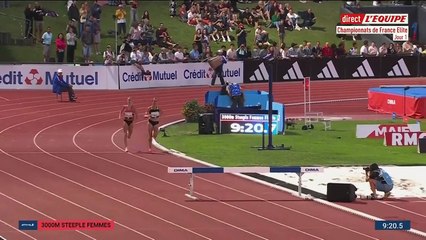 Un titre aux Championnats de France sur 3000 m steeple et une douleur au mollet pour Alice Finot - Athlé - Championnats de France