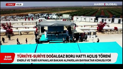 Azerbaycan gazı Suriye'ye akıyor: 5 milyon hanenin elektrik ihtiyacını karşılanmış olacak