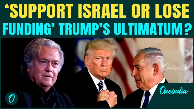 ‘Israel First’? Steve Bannon Slams Trump as MAGA Camp Erupts Over His ‘Bibi First’ Gaza War Policy