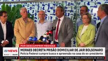 Alexandre de Moraes decreta prisão de Bolsonaro por violação de medidas cautelares